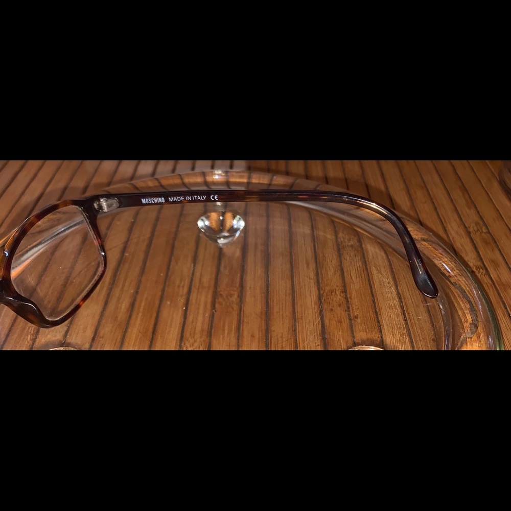 Authentic Moschino Tortoiseshell Glasses - image 6